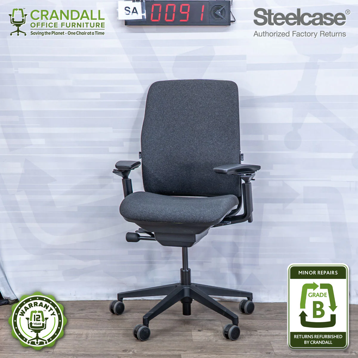 Steelcase Authorized Factory Return Chairs