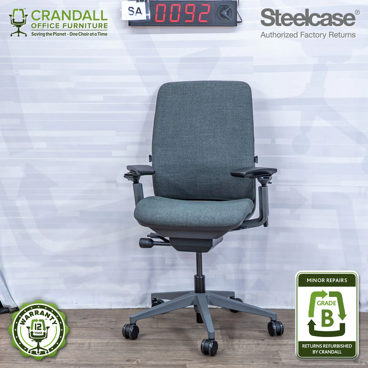 Steelcase Authorized Factory Return Amia Chairs