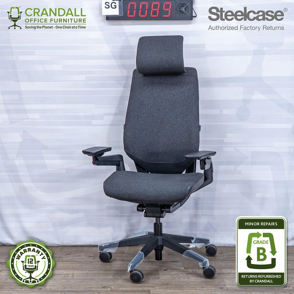 Steelcase Authorized Factory Return Gesture Chairs