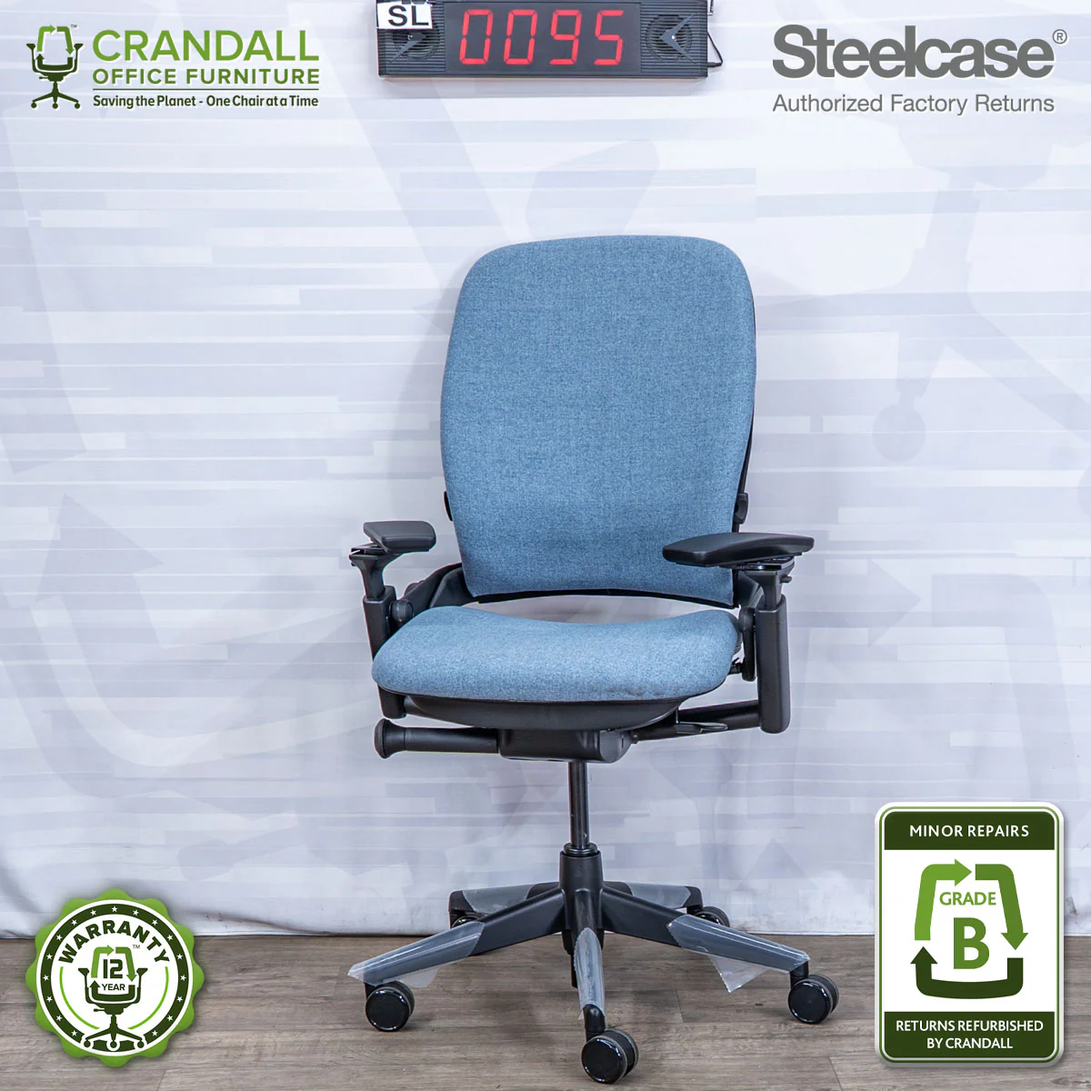 Steelcase Authorized Factory Return Leap Chairs